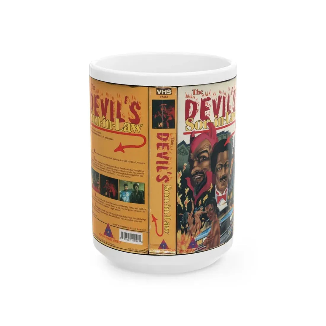 PETEY WHEATSTRAW AKA THE DEVIL'S SON IN LAW (VHS COVER) - White Coffee Mug 15oz - Go Mug Yourself