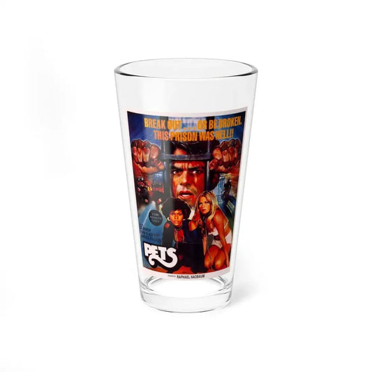 PETS 1974 Movie Poster - Pint Glass 16oz 16oz - Go Mug Yourself