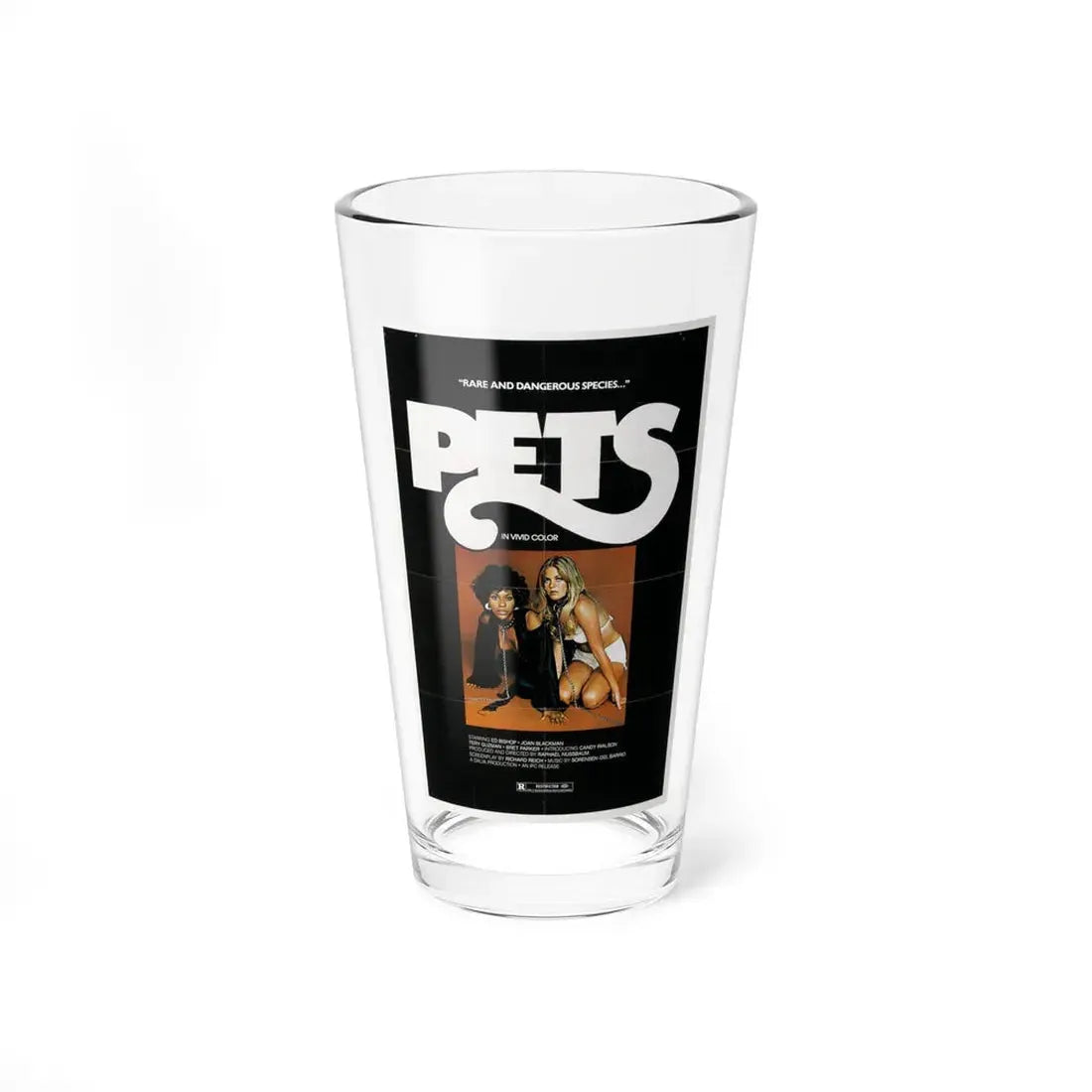 PETS (3) 1974 Movie Poster - Pint Glass 16oz 16oz - Go Mug Yourself