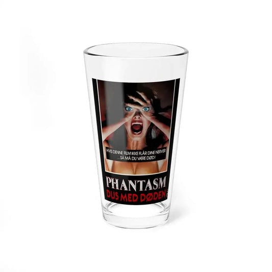 PHANTASM (DANISH) 1979 Movie Poster - Pint Glass 16oz 16oz - Go Mug Yourself