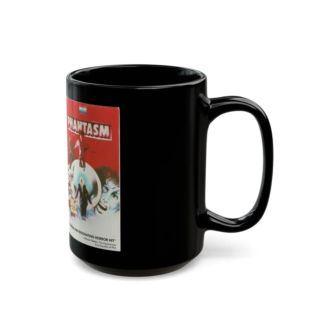 PHANTASM (VHS COVER) - Black Coffee Mug-Go Mug Yourself