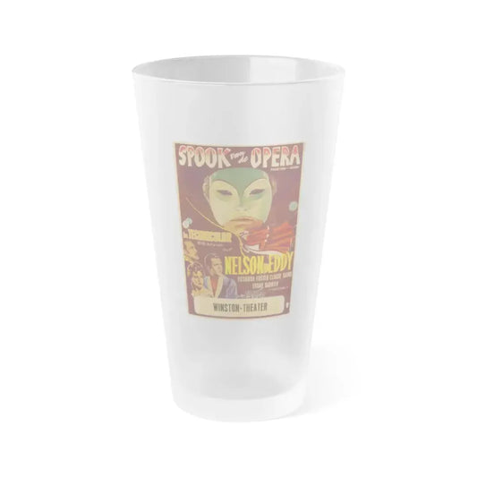 PHANTOM OF THE OPERA (DUTCH) 1943 Movie Poster - Frosted Pint Glass 16oz 16oz Frosted - Go Mug Yourself