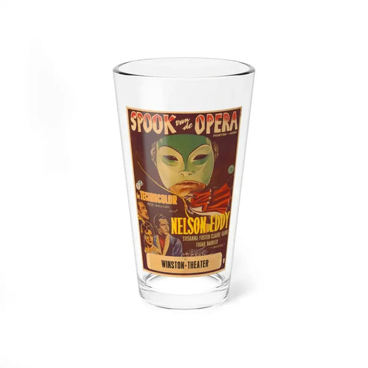 PHANTOM OF THE OPERA (DUTCH) 1943 Movie Poster - Pint Glass 16oz 16oz - Go Mug Yourself