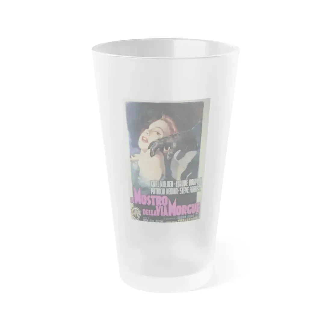 PHANTOM OF THE RUE MORGUE (2) 1954 Movie Poster - Frosted Pint Glass 16oz 16oz Frosted - Go Mug Yourself