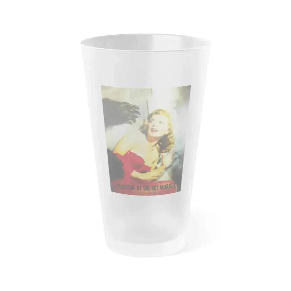 PHANTOM OF THE RUE MORGUE (3) 1954 Movie Poster - Frosted Pint Glass 16oz 16oz Frosted - Go Mug Yourself
