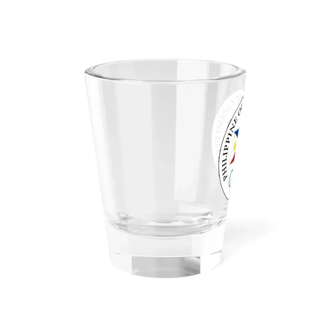 Philippine Olympic Committee (Philippines) Shot Glass 1.5oz - Go Mug Yourself