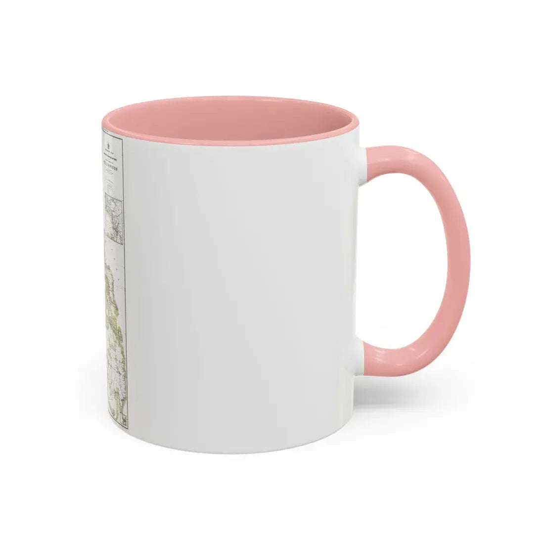 Philippines, The 1 & 2 (1902) (Map) Accent Coffee Mug - Go Mug Yourself
