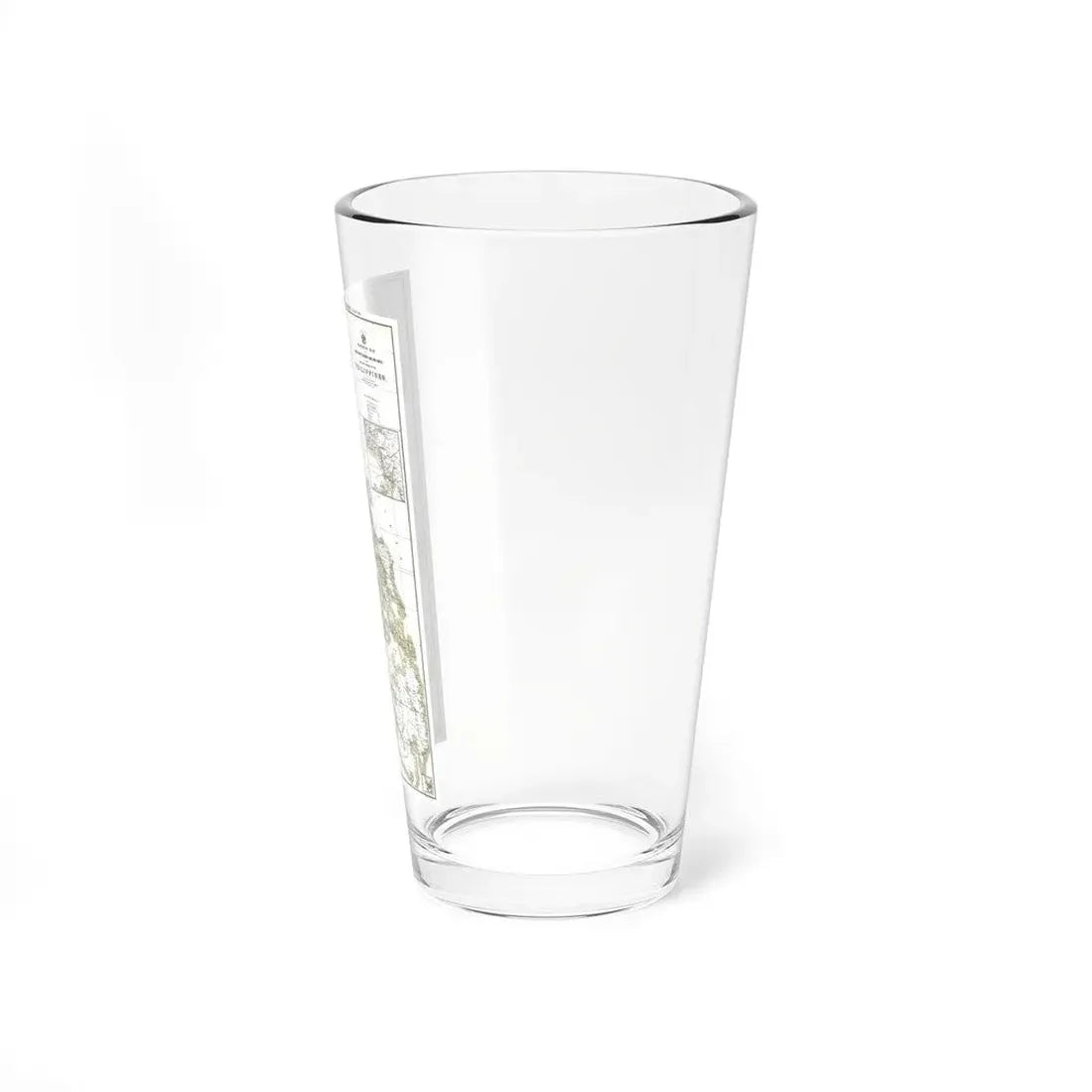 Philippines, The 1 & 2 (1902) (Map) Pint Glass 16oz - Go Mug Yourself
