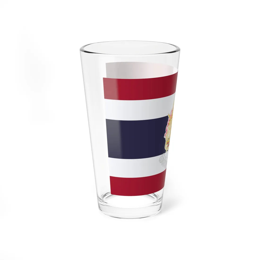 Phithaksantirat flag of the Royal Thai Police (Thailand) Pint Glass 16oz - Go Mug Yourself