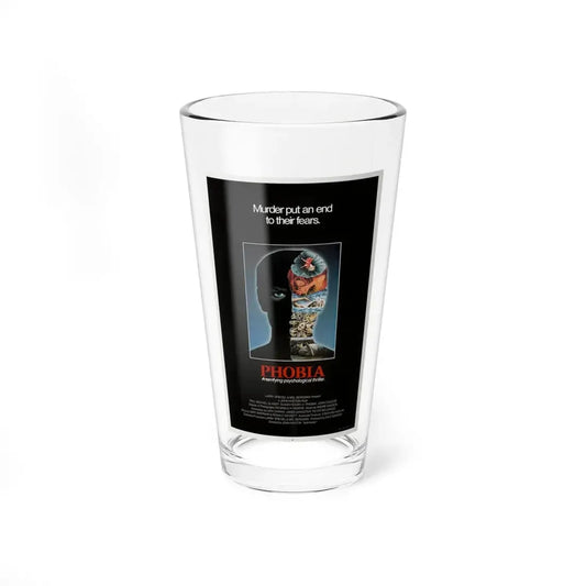 PHOBIA 1980 Movie Poster - Pint Glass 16oz 16oz - Go Mug Yourself