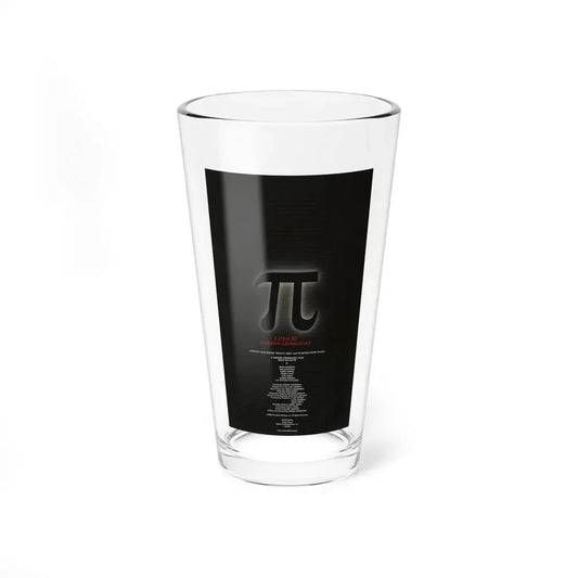 PI 1998 Movie Poster - Pint Glass 16oz 16oz - Go Mug Yourself