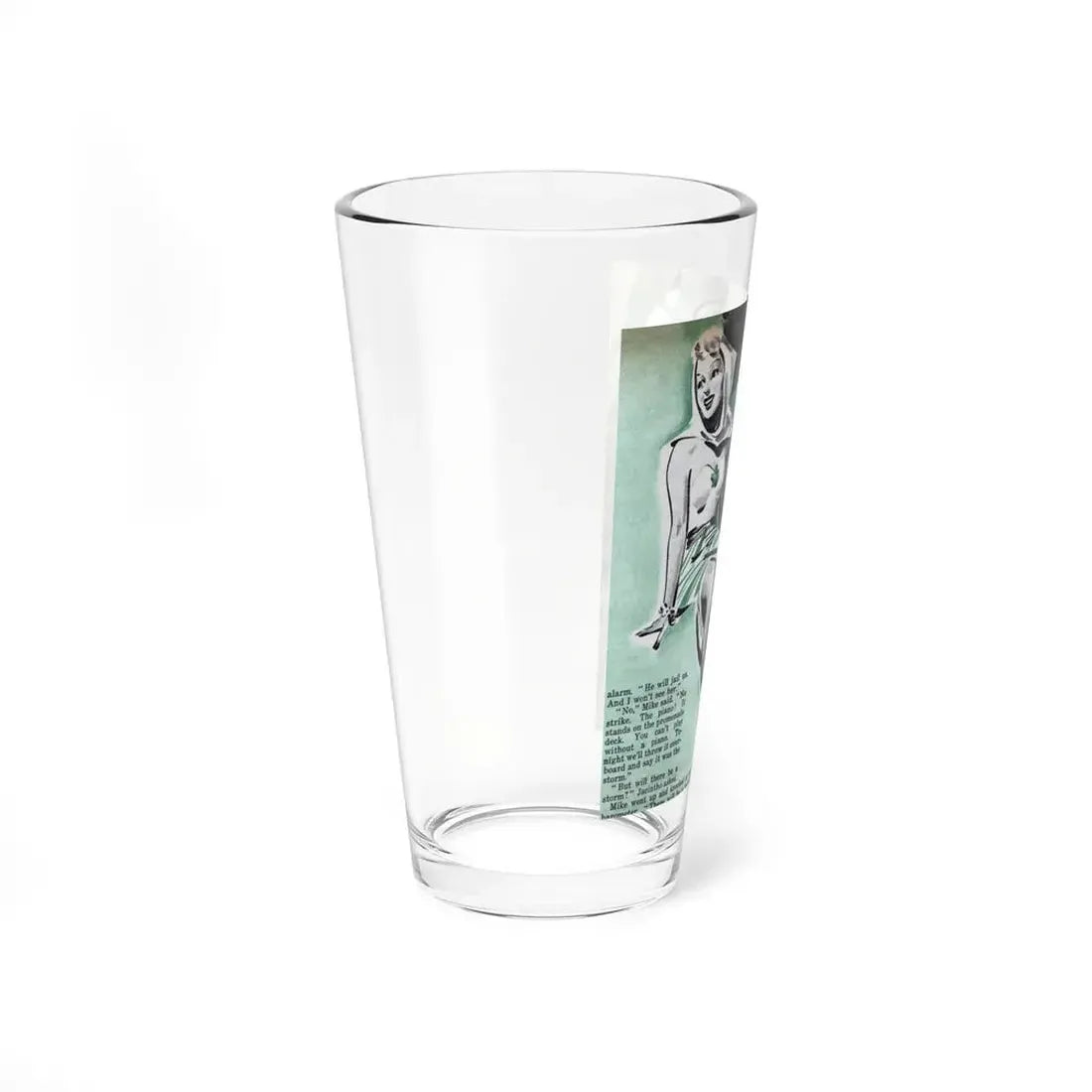Pianissimo, Liberty magazine, November 16, 1940 (Magazine Illustration) Pint Glass 16oz - Go Mug Yourself