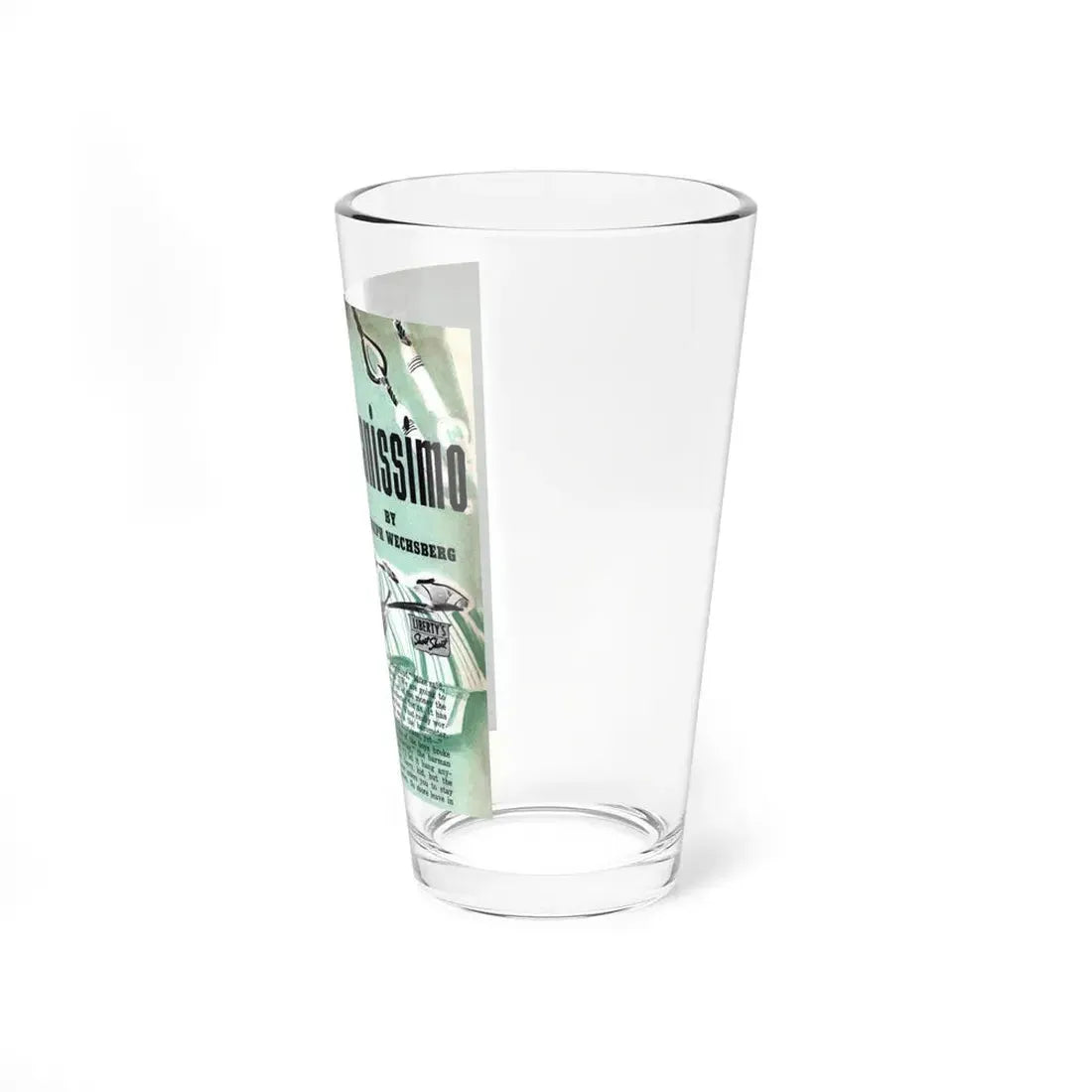 Pianissimo, Liberty magazine, November 16, 1940 (Magazine Illustration) Pint Glass 16oz - Go Mug Yourself