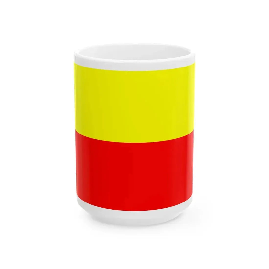 Pichincha Flag (Ecuador) White Coffee Mug 15oz - Go Mug Yourself