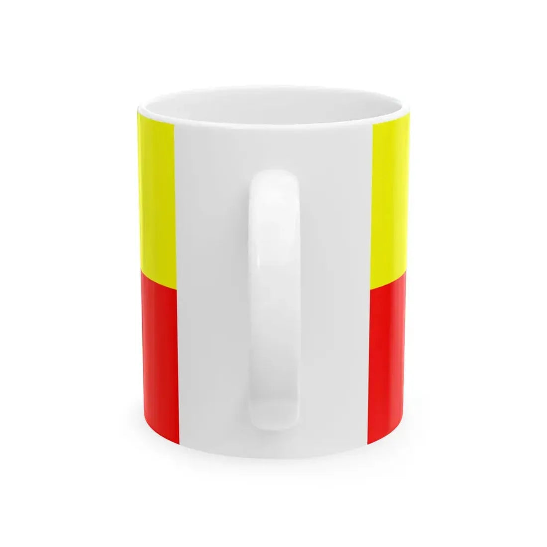 Pichincha Flag (Ecuador) White Coffee Mug - Go Mug Yourself