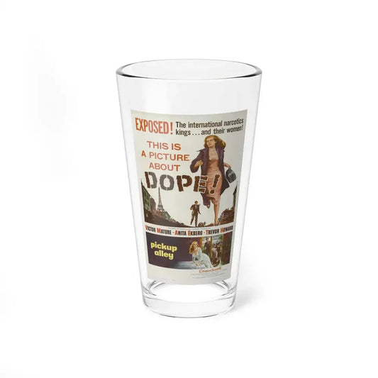 PICK UP ALLEY 1957 Movie Poster - Pint Glass 16oz 16oz - Go Mug Yourself