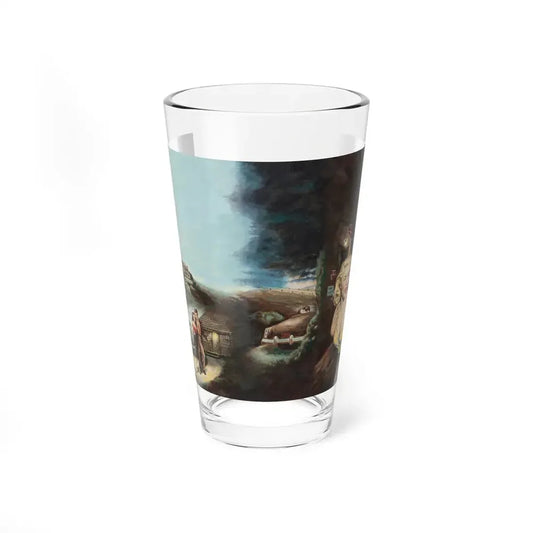 Pick-Up, paperback cover (Beacon, 1955) - Pint Glass 16oz 16oz - Go Mug Yourself