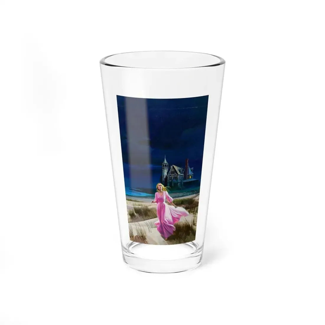 Picture of Death, paperback cover, 1975 - Pint Glass 16oz 16oz - Go Mug Yourself