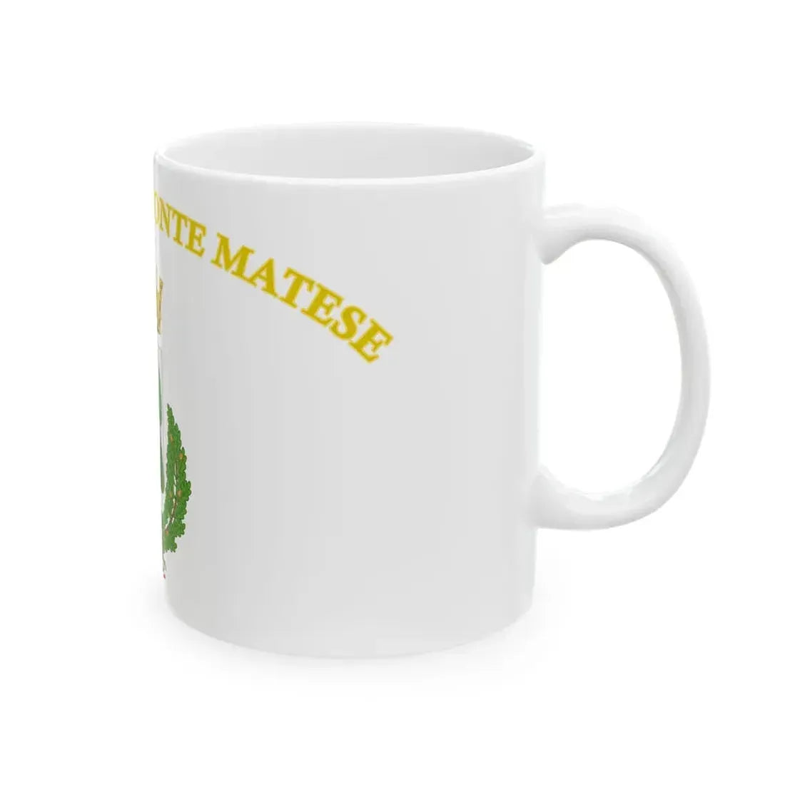 Piedimonte Matese-Bandiera (Italy) White Coffee Mug - Go Mug Yourself