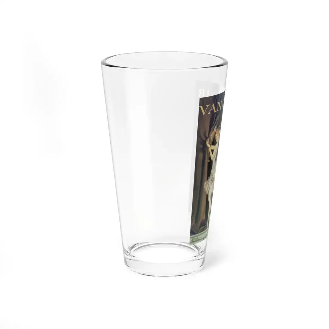 Pierrot and Columbine, Vanity Fair magazine cover, June 1915 (Magazine Illustration) Pint Glass 16oz - Go Mug Yourself
