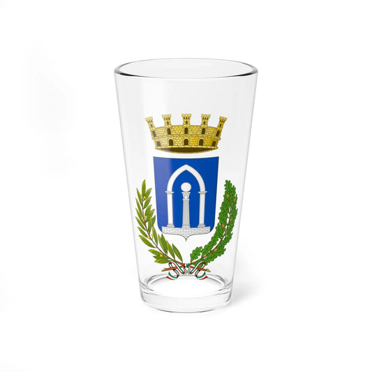 Pietrasanta-Stemma (Italy) (Coat of Arms) Pint Glass 16oz 16oz - Go Mug Yourself
