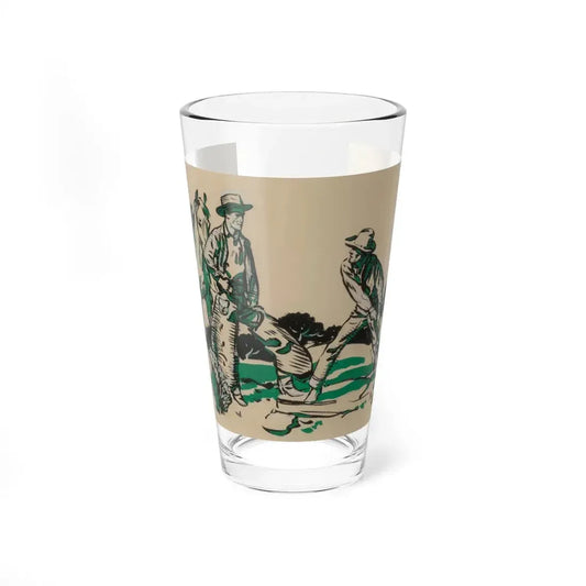 Pig Wranglin', 1911 (Magazine Illustration) Pint Glass 16oz 16oz - Go Mug Yourself