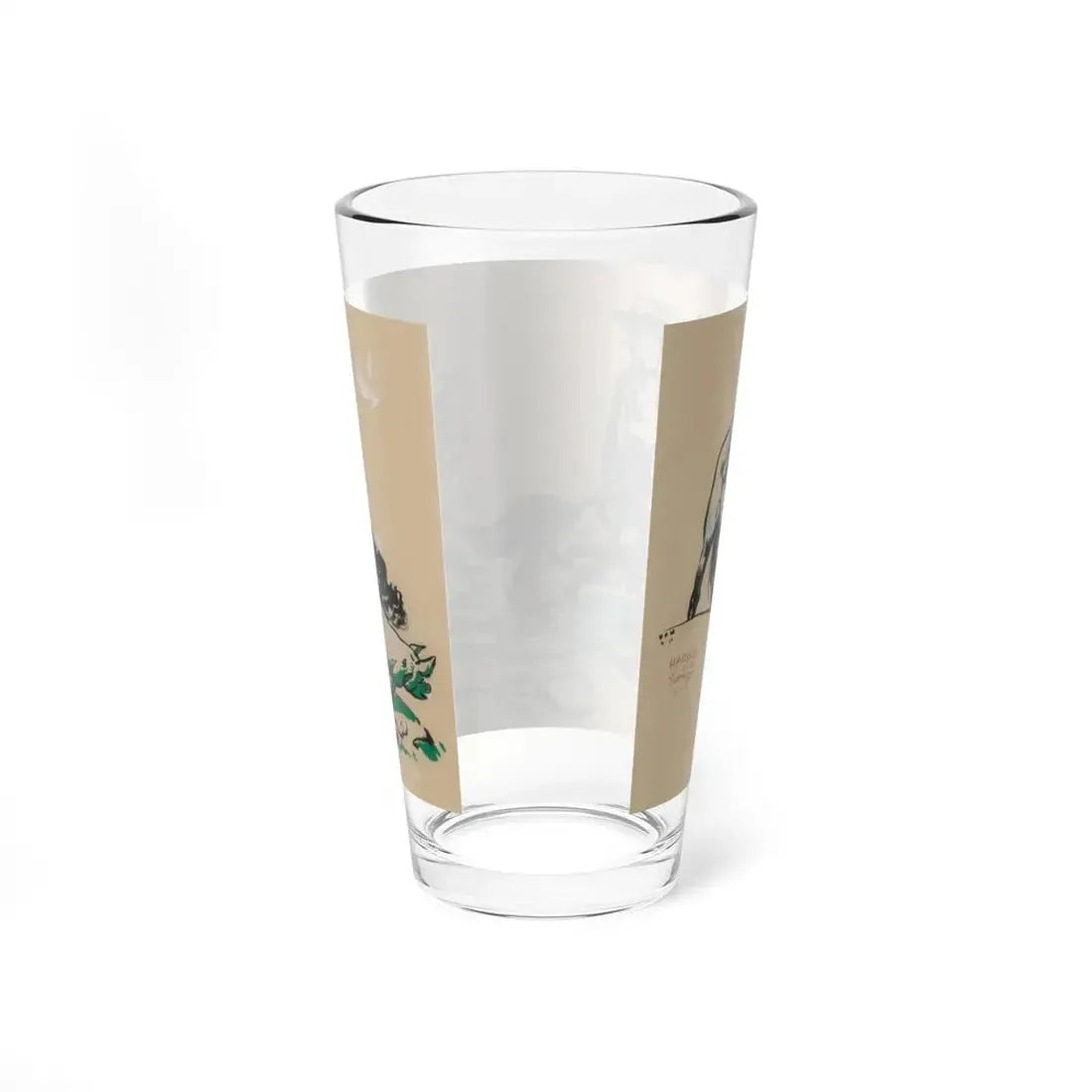 Pig Wranglin', 1911 (Magazine Illustration) Pint Glass 16oz - Go Mug Yourself