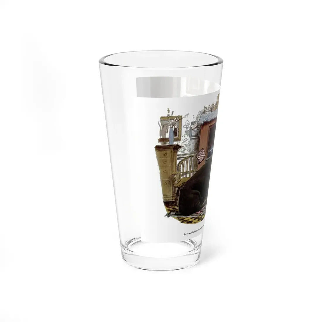 Pigs Have Wings (1), Collier's magazine, September 13, 1952 (Magazine Illustration) Pint Glass 16oz - Go Mug Yourself