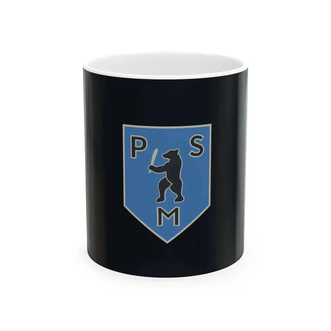 Pikku Sinimustat flag (Finland) White Coffee Mug 11oz - Go Mug Yourself
