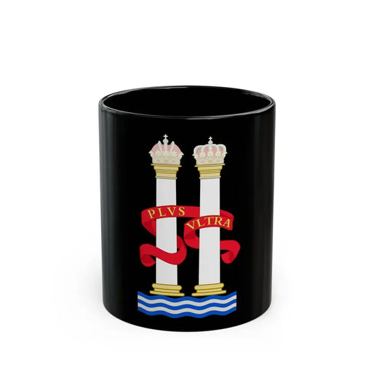 Pillars of Hercules - Black Coffee Mug 11oz - Go Mug Yourself