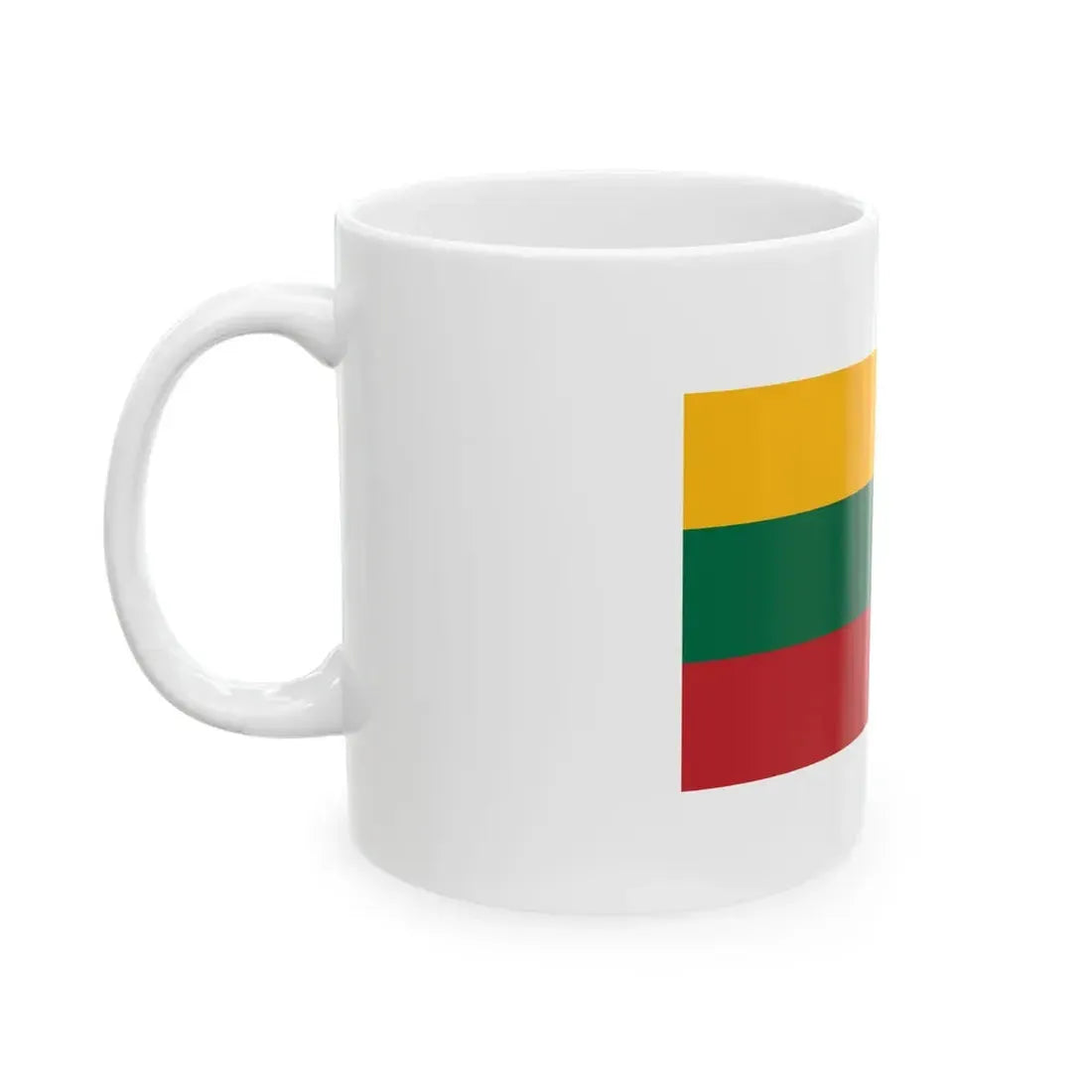 Pilot Flag of Lithuania (Lithuania) White Coffee Mug - Go Mug Yourself