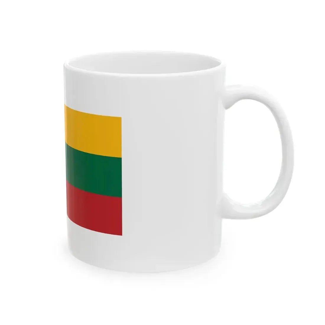 Pilot Flag of Lithuania (Lithuania) White Coffee Mug - Go Mug Yourself
