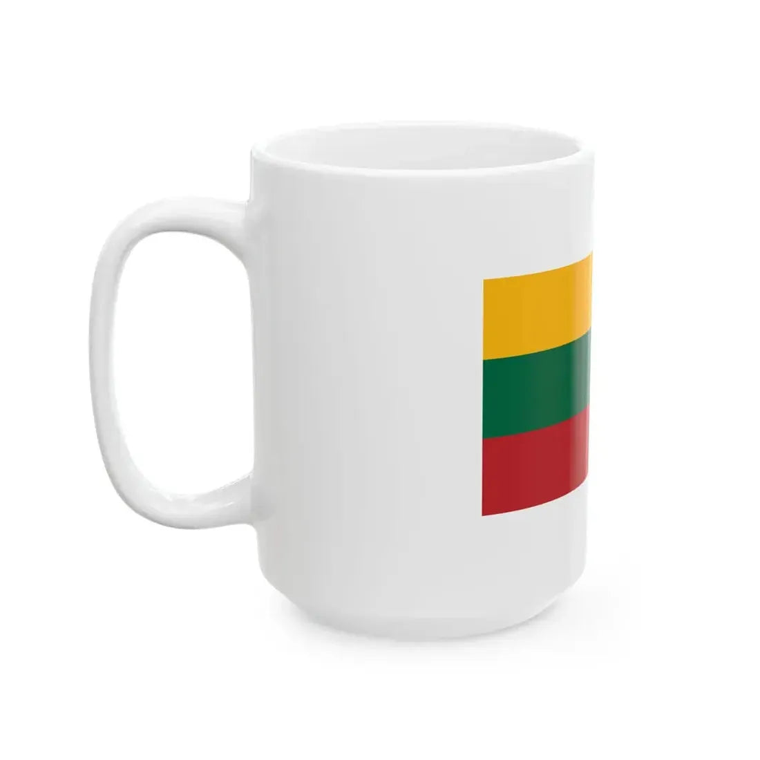 Pilot Flag of Lithuania (Lithuania) White Coffee Mug - Go Mug Yourself