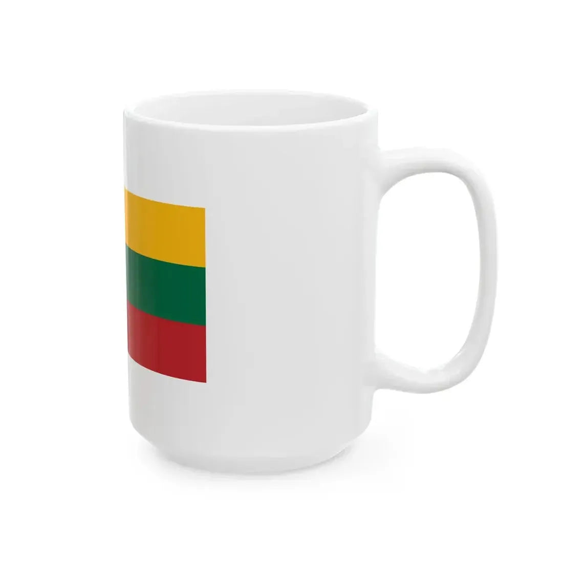 Pilot Flag of Lithuania (Lithuania) White Coffee Mug - Go Mug Yourself