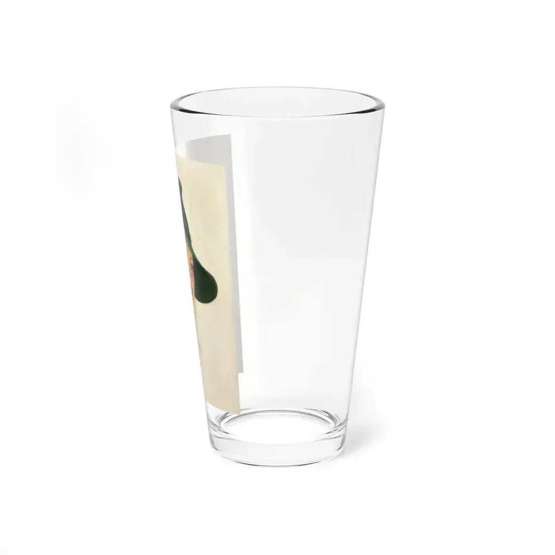 Pin Up with Binoculars (Magazine Illustration) Pint Glass 16oz - Go Mug Yourself
