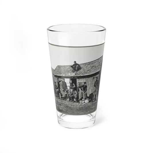 Pine Cottage , Civil War Soldiers Winter Quarters (U.S. Civil War) Pint Glass 16oz 16oz - Go Mug Yourself