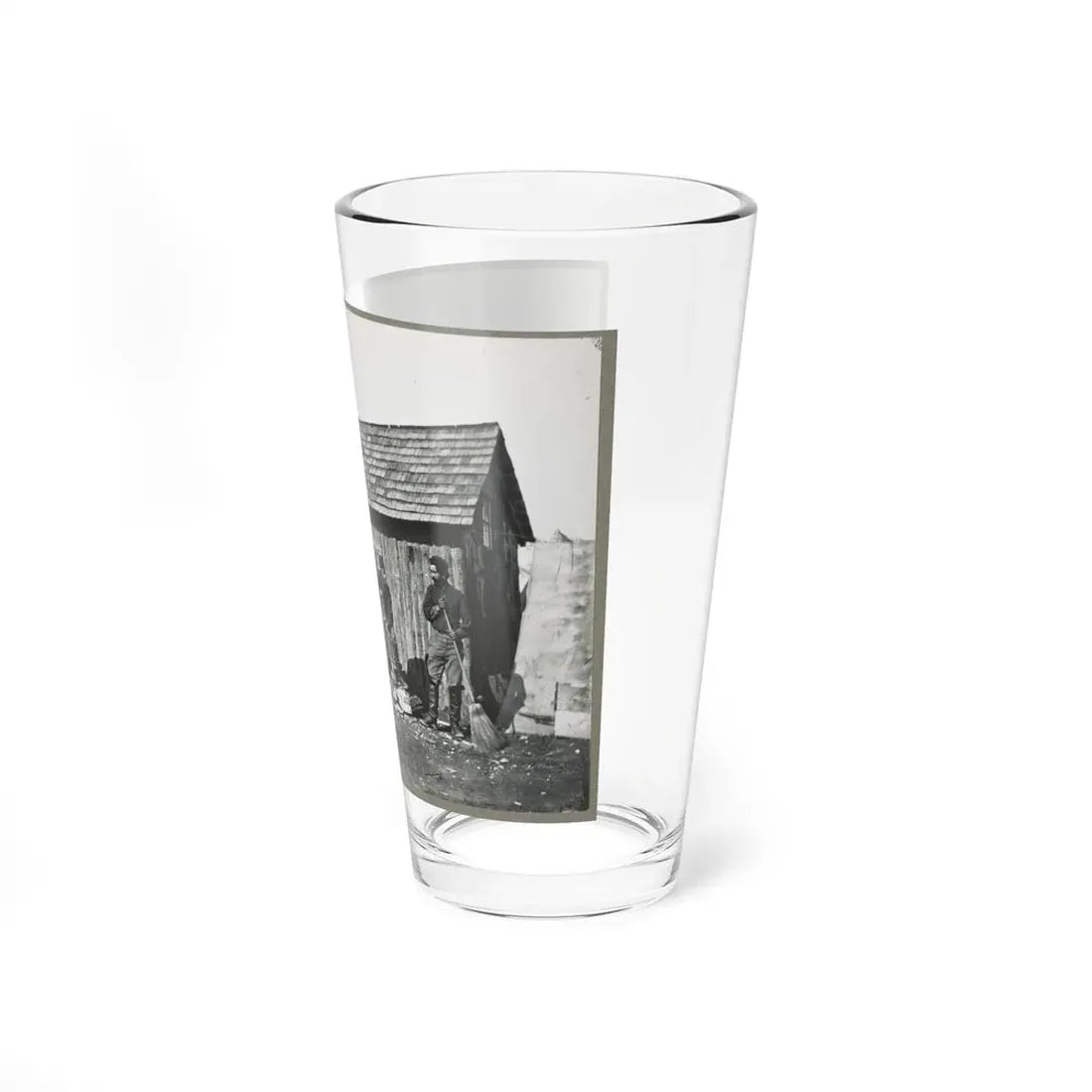 Pine Cottage , Civil War Soldiers Winter Quarters (U.S. Civil War) Pint Glass 16oz - Go Mug Yourself
