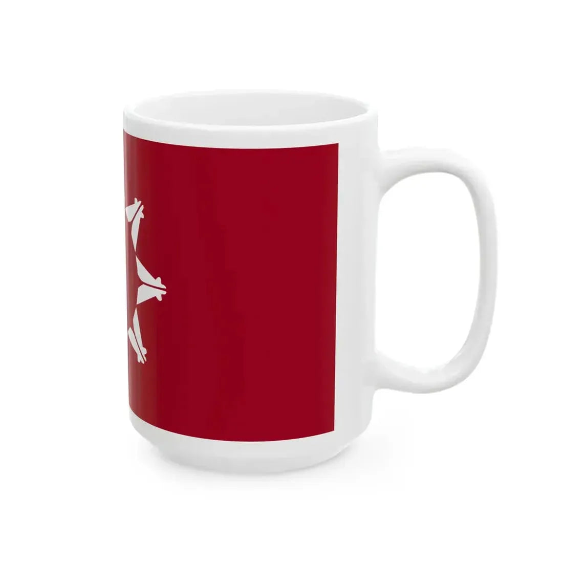 Pine Ridge Flag (United States) White Coffee Mug - Go Mug Yourself