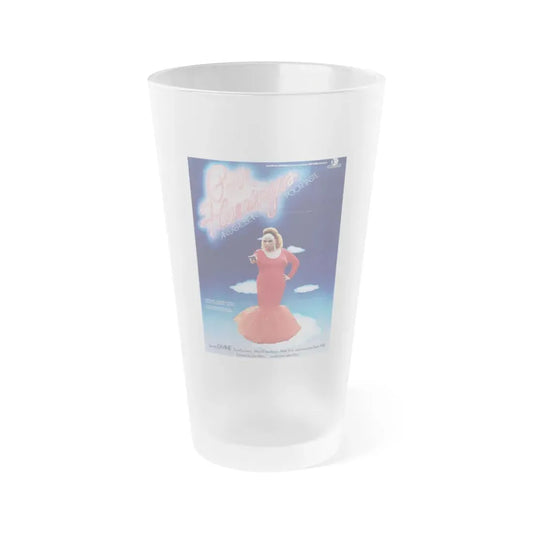 PINK FLAMINGOS 1972 Movie Poster - Frosted Pint Glass 16oz 16oz Frosted - Go Mug Yourself