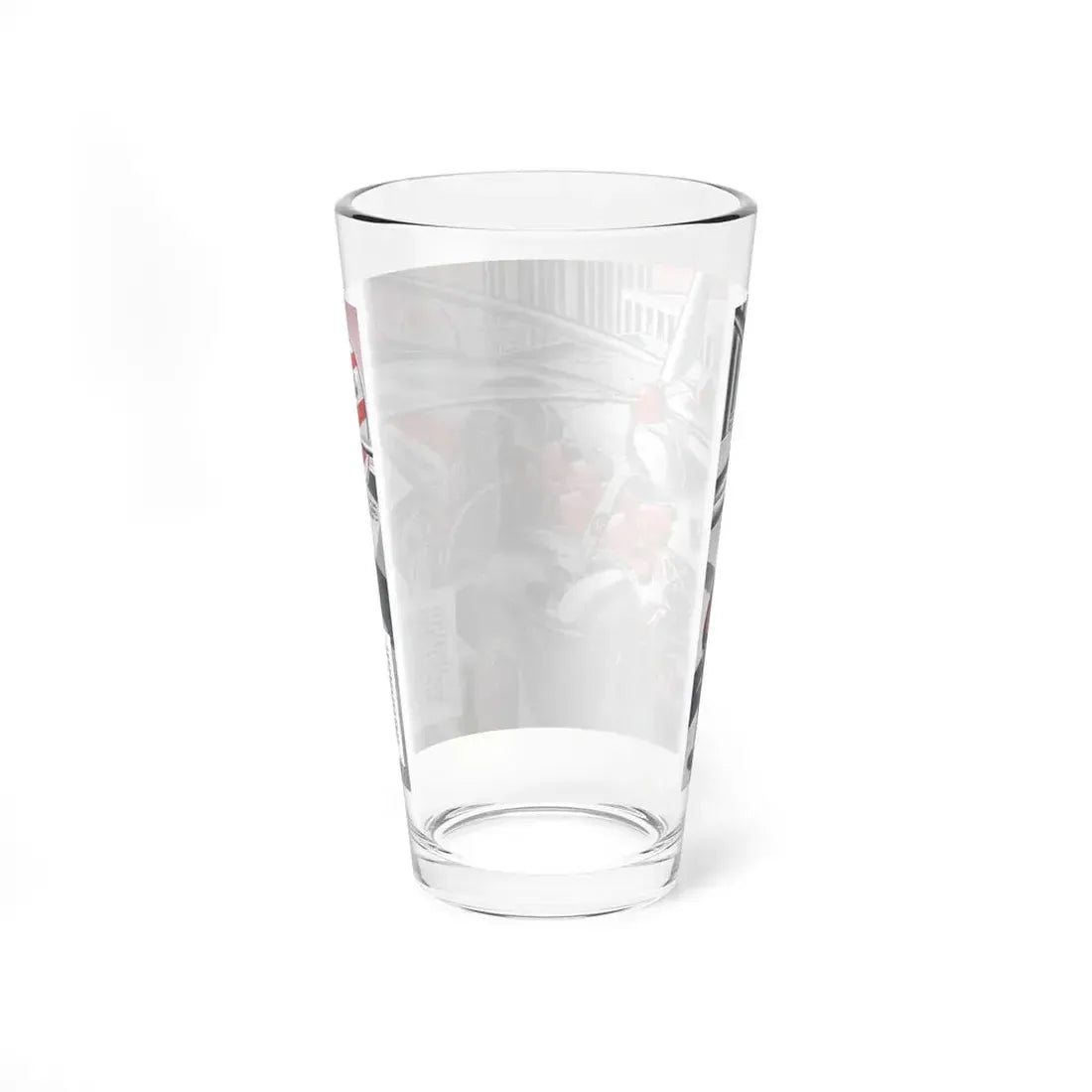 Pinwheel bus, 1947 (Magazine Illustration) Pint Glass 16oz - Go Mug Yourself