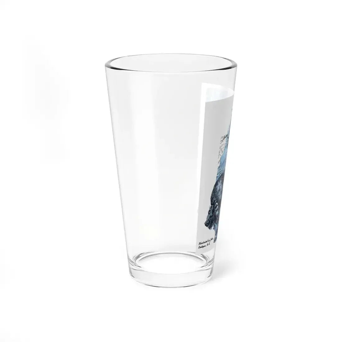 Pioneer Tide (2), Blue Book Magazine, March 1947 (Magazine Illustration) Pint Glass 16oz - Go Mug Yourself