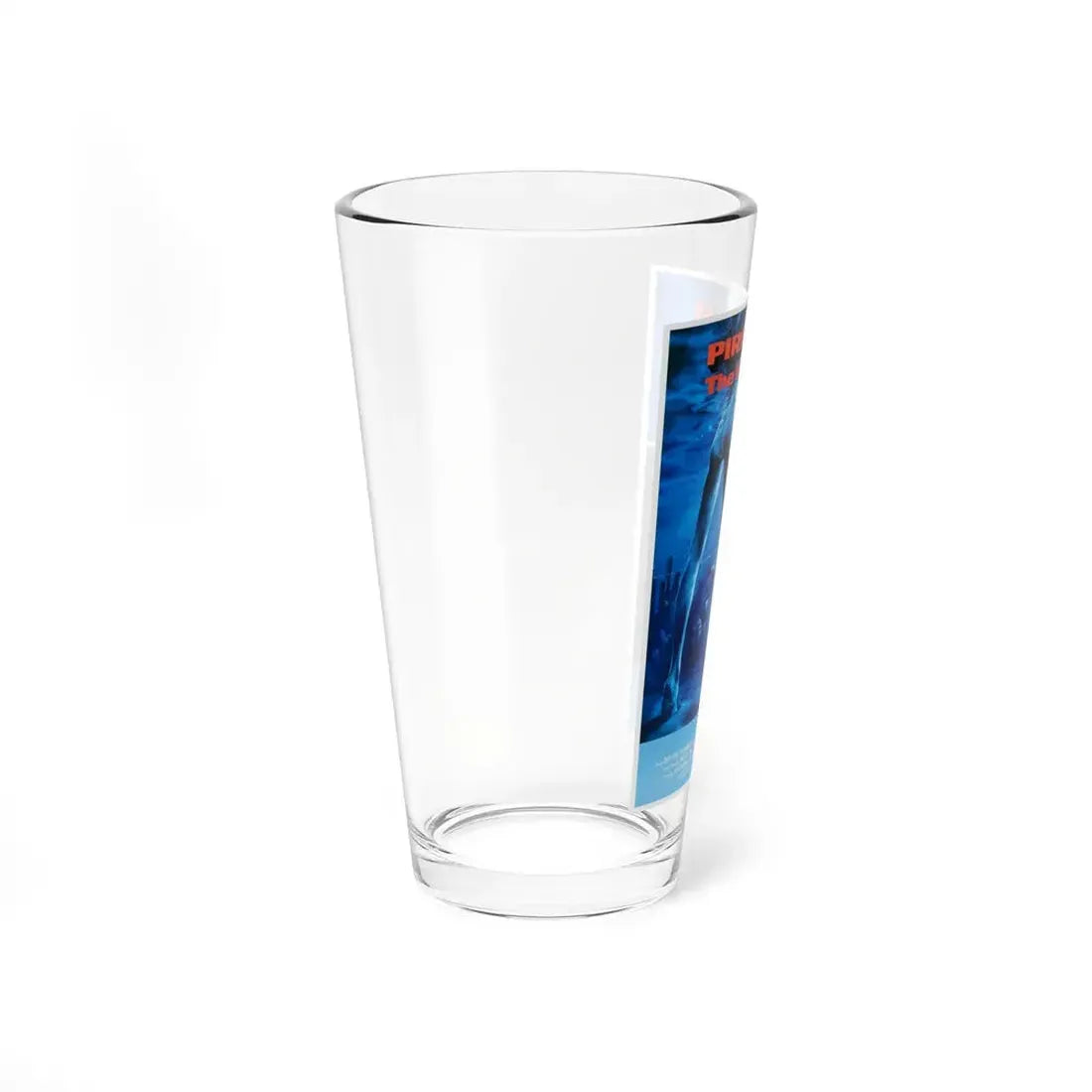 PIRANHA 2 1981 Movie Poster - Pint Glass 16oz - Go Mug Yourself