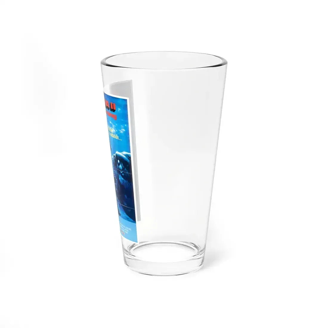 PIRANHA 2 1981 Movie Poster - Pint Glass 16oz - Go Mug Yourself