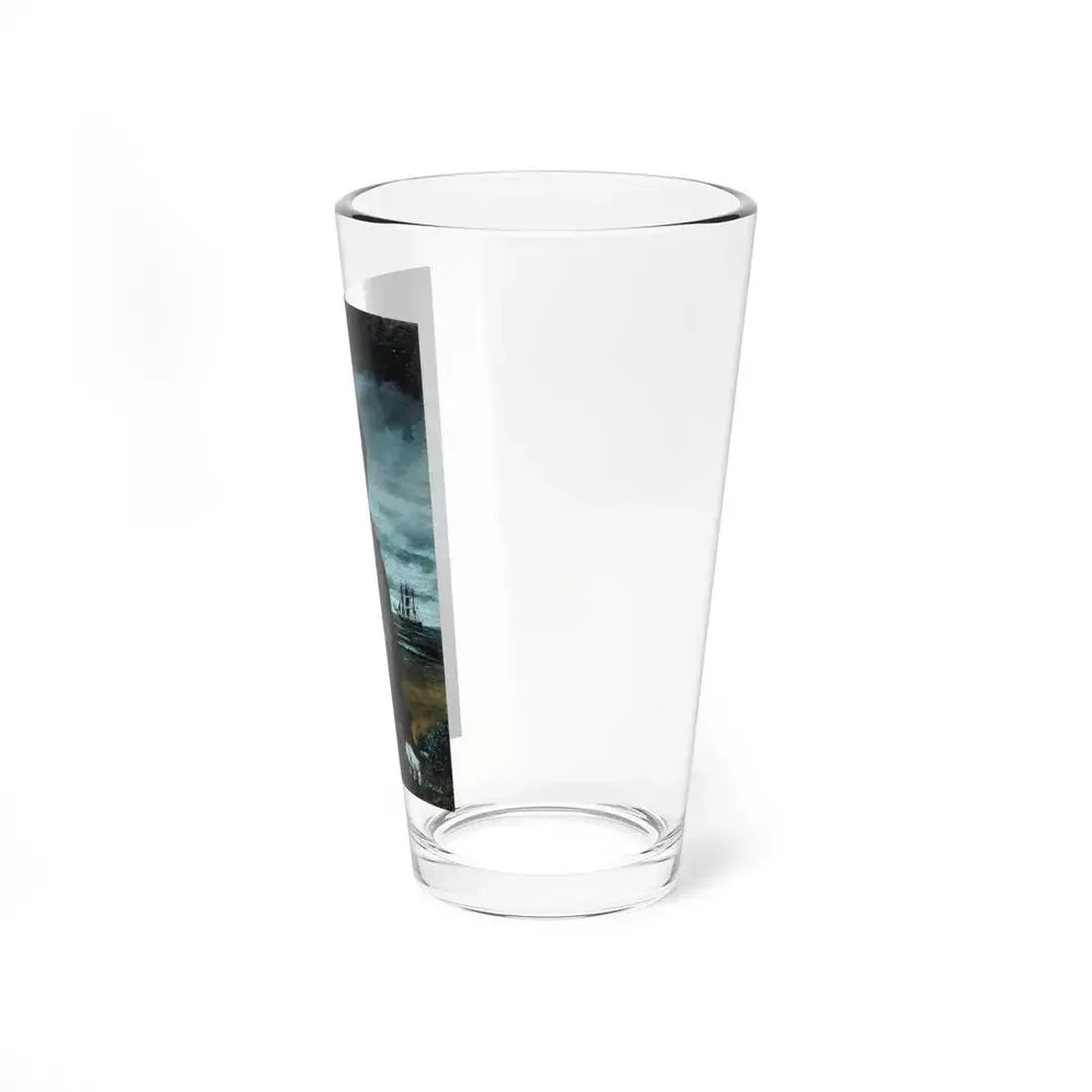 Pirate, Painted Illustration (c. 1960s) (Magazine Illustration) Pint Glass 16oz - Go Mug Yourself