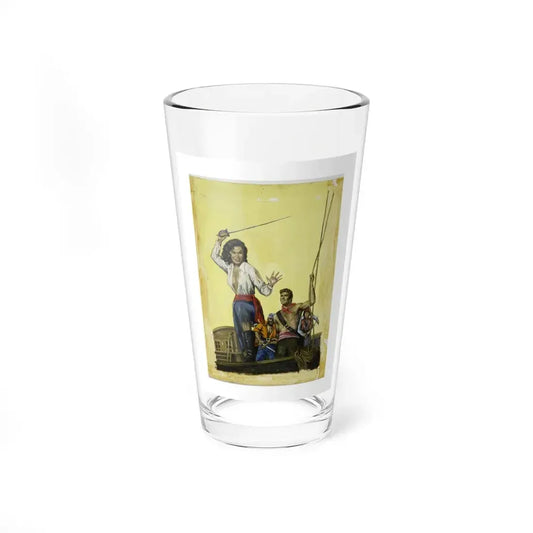 Pirate Wench by Frank Shay, Paperback Cover (Pyramid, - Pint Glass 16oz 16oz - Go Mug Yourself