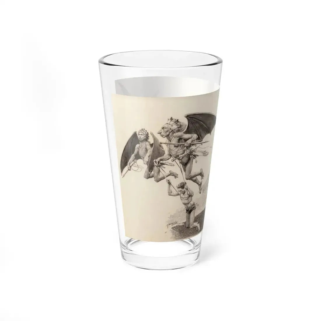 Pirates of Venus, The Passing Show illustration (Magazine Illustration) Pint Glass 16oz - Go Mug Yourself