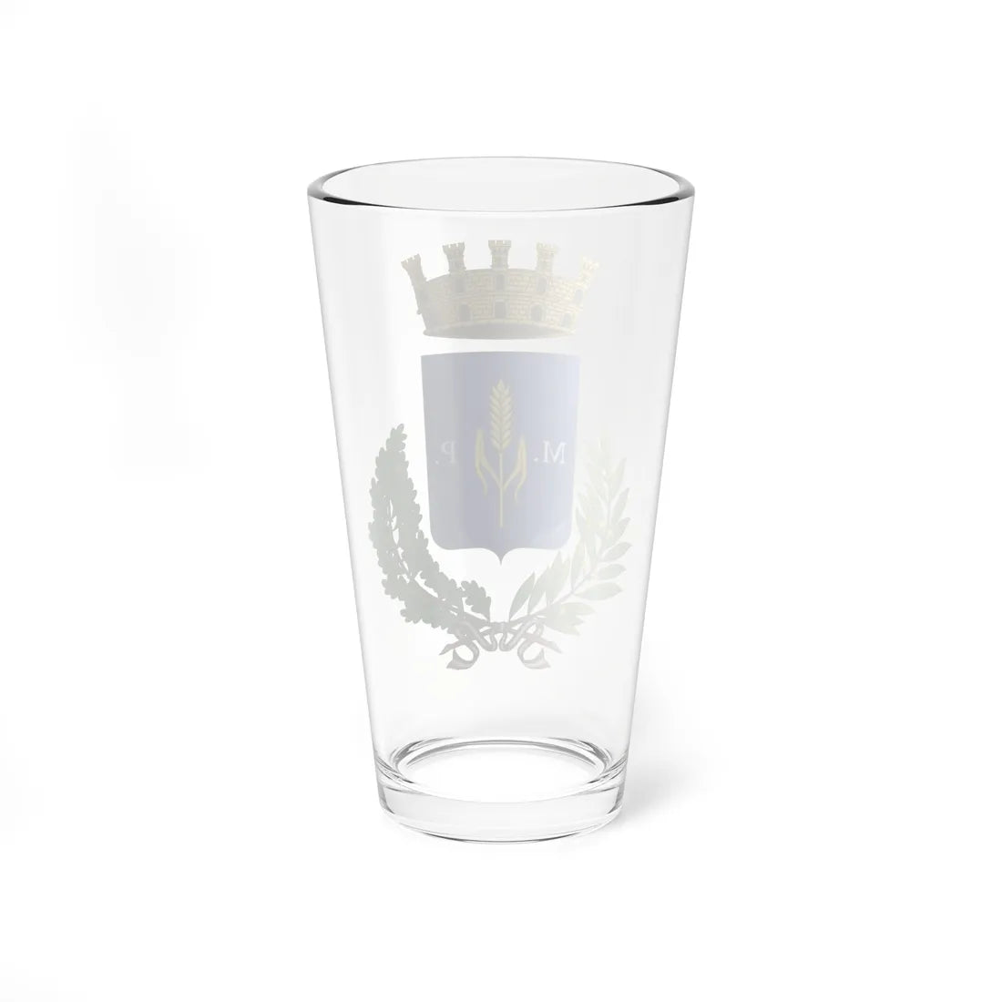 Pisticci-Stemma (Italy) (Coat of Arms) Pint Glass 16oz - Go Mug Yourself