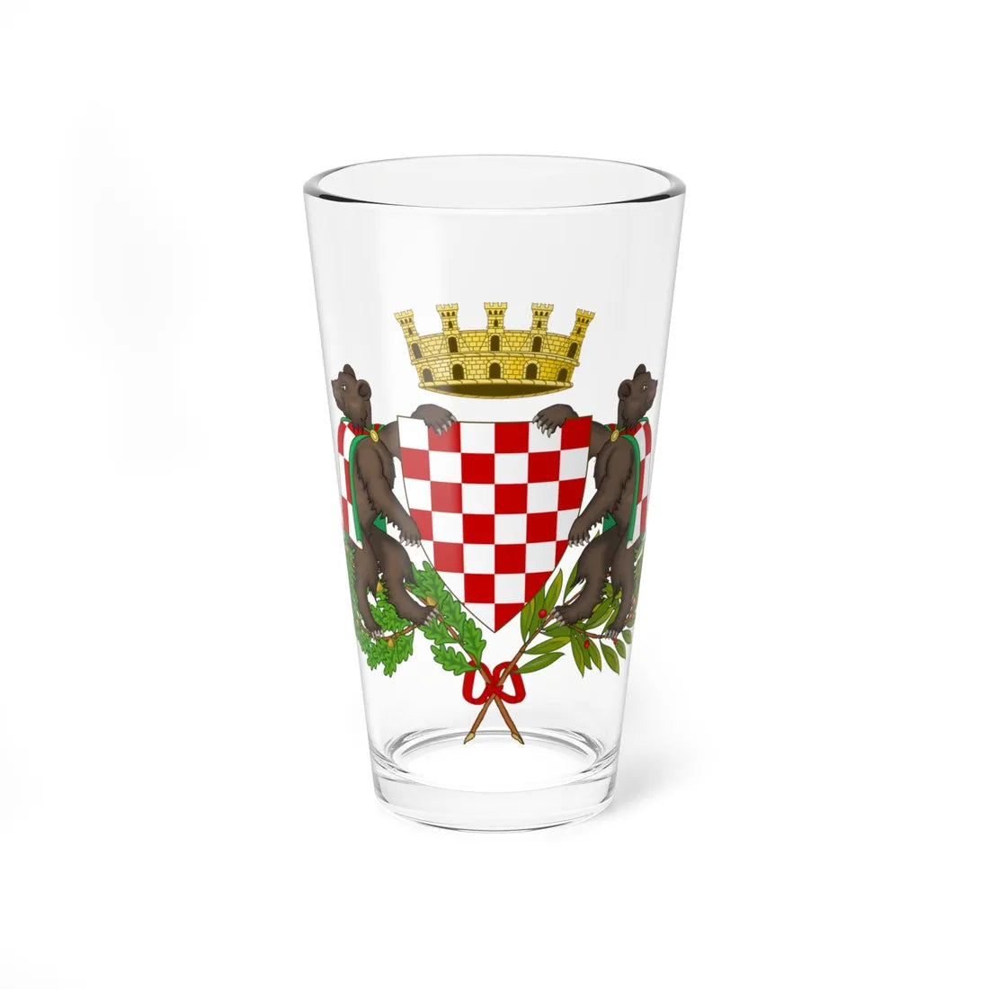 Pistoia-Stemma (Italy) (Coat of Arms) Pint Glass 16oz 16oz - Go Mug Yourself