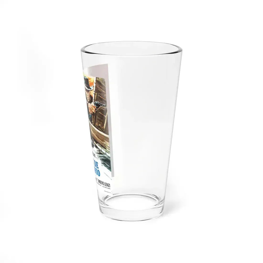 PISTOL FOR A HUNDRED COFFINS 1968 Movie Poster - Pint Glass 16oz - Go Mug Yourself