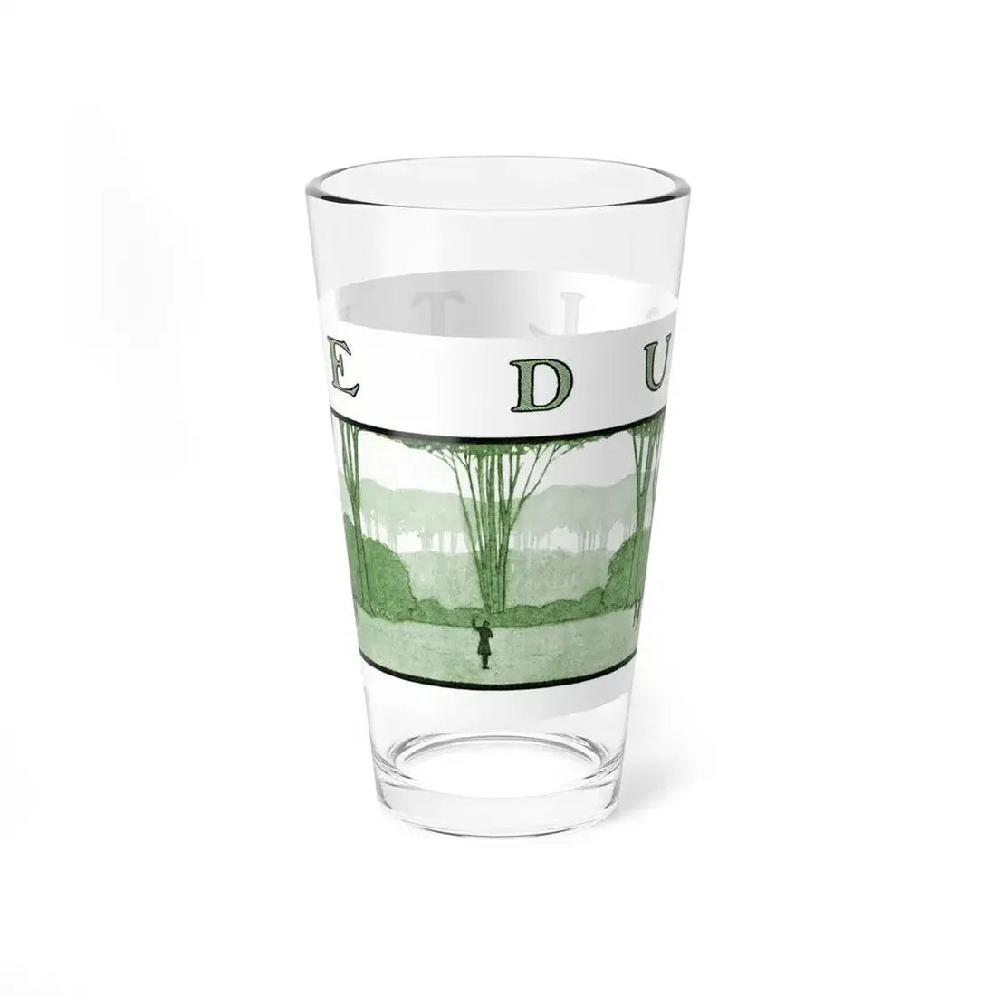 Pistols at Dawn, 1904 (Magazine Illustration) Pint Glass 16oz 16oz - Go Mug Yourself